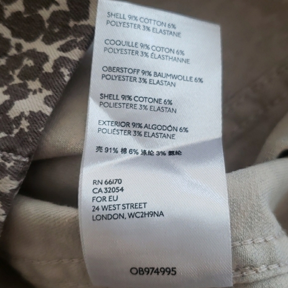 Revolve Free People Modern Femme Novelty Leopard Print Denim Mini Skirt - Picture 6 of 7